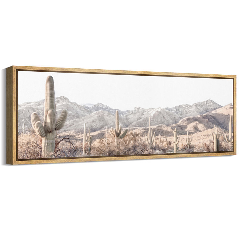 Cactus, désert, sud-ouest, désert, cactus, Joshua, arbre, paysage naturel, illustrations, images modernes, décor sur toile