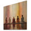 Yoga Asanas méditatifs sur bois-138885585