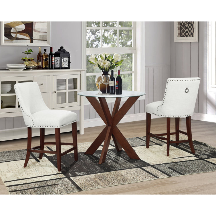 Auden Espresso Natural Counter Set 3PC