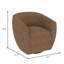 Canapé rembourré avec table basse moderne brune-1715457351