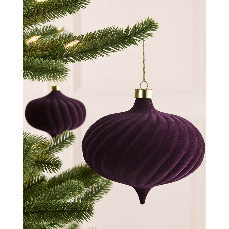 15cm Polystyrene Bauble, 15 cm H x 15 cm W x 15 cm D, Purple