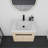 Bathroom Vanity With Sink (Oak)