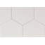 Carreau de céramique hexagonal 6 po x 7 po Hexagon-70757883