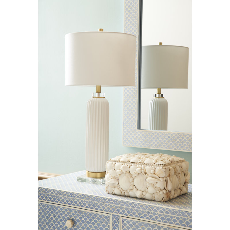 Crown Flat Beveled Wall Mirror