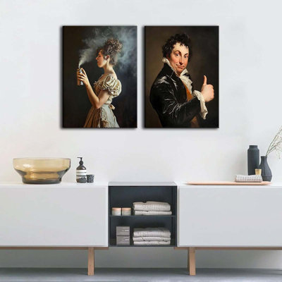 2 Piece Wrapped Canvas Print
