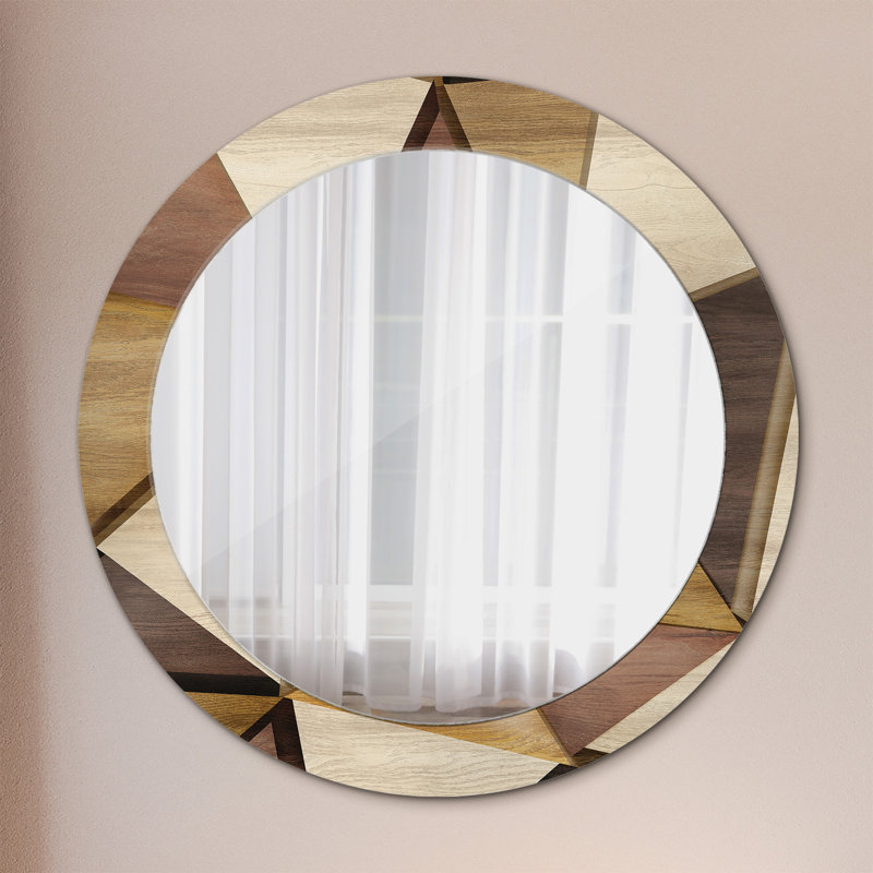 Huldar Glass Flat Wall Mirror