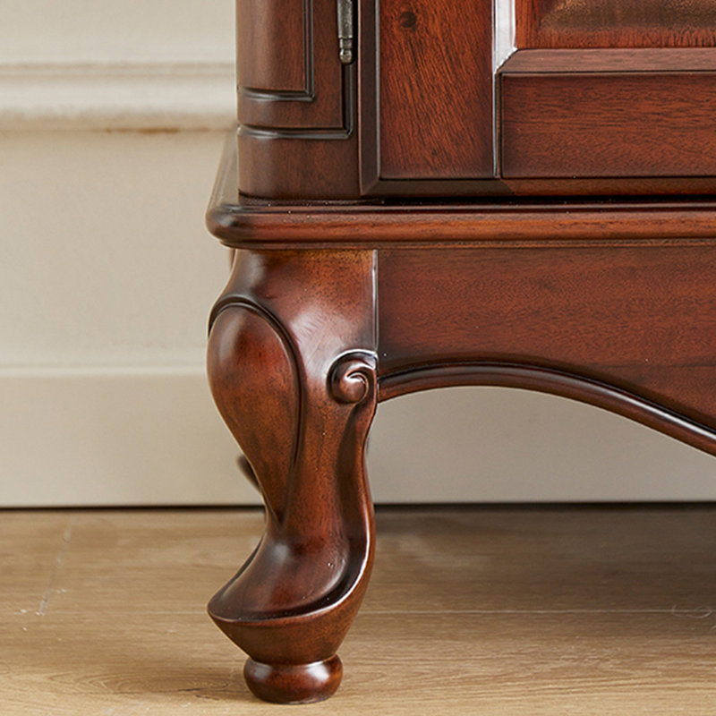 Walnut Solid Wood Shoe Storage Bench