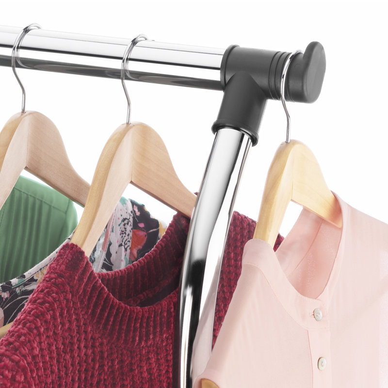 34.5'' Metal Rolling Clothing Rack