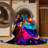 Abstract Inferno Rug-772295169