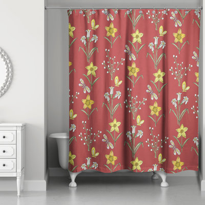 Rudeen Floral Shower Curtain