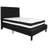 Aluino Panel Tufted Upholstered Platform Bed and Pocket Spring Mattress-29840002-29840000