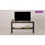 Console multimédia en bois d'acacia massif de 50 pouces-135985615