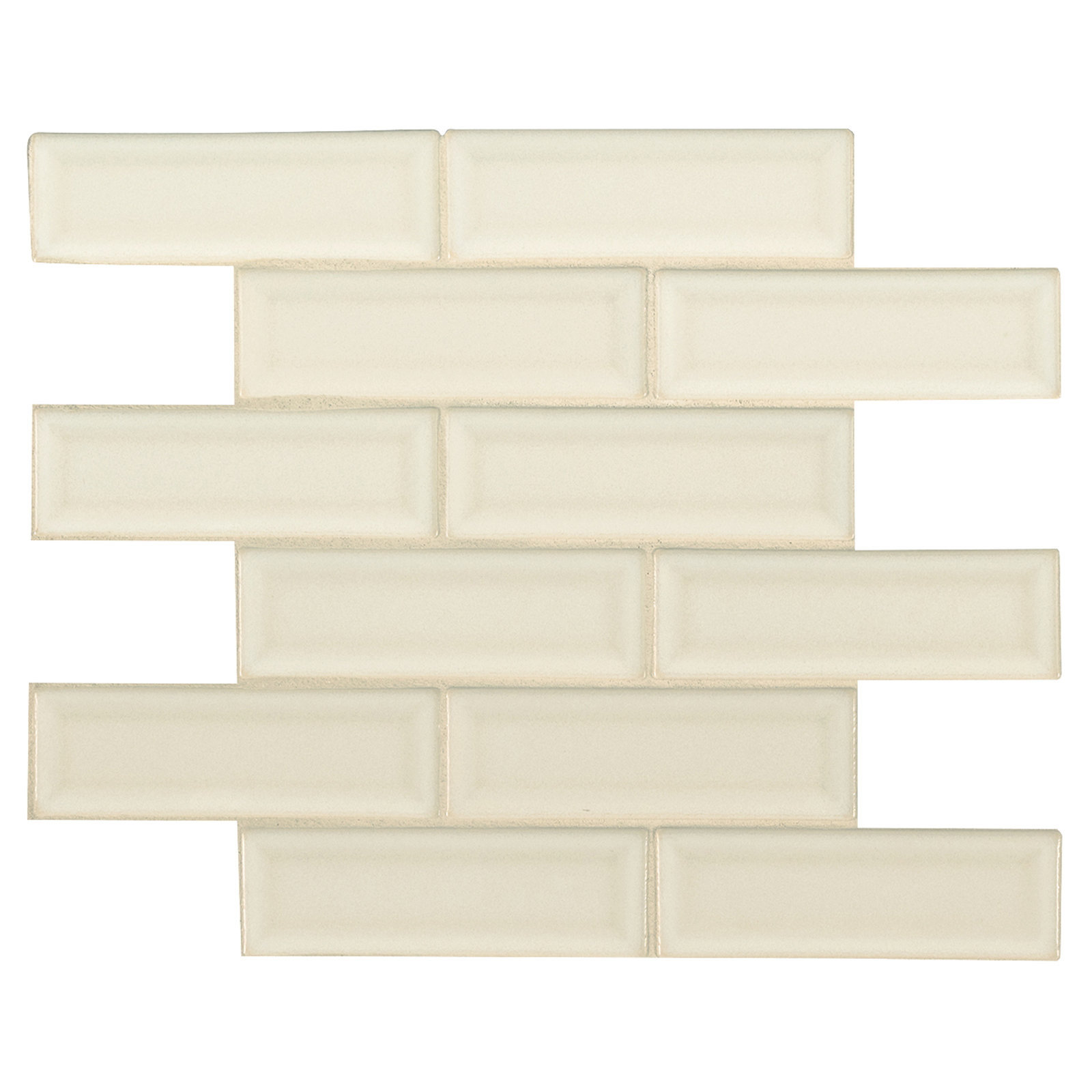 Subway 4" x 12" Ceramic Wall Tile, Celeste Blanc