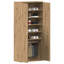 Shoe Cabinet With Door 80 X 39 X 180 Cm Engineered Wood-1658195575