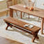 Solid Wood Bench