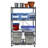 4 Tier Multipurpose Folding Storage Organizing Rack with Wheels