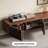 Solid wood mediaeval style TV stand-108297097