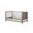 Tan Fabric & Salvaged Daybed