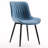 Modern Dining Chairs Faux Leather Upholstered Kitchen Chairs Side Chair With Metal Legs-51228632