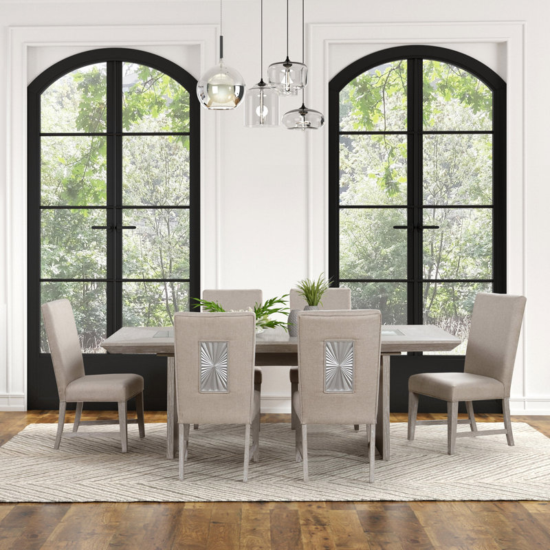Edith 7-Piece Dining Table Set