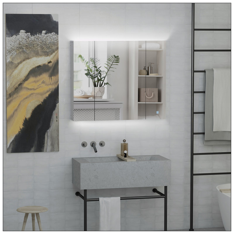Armoire à pharmacie murale l 35,50 po H 29,50 po Laretta