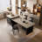 Multifunctional kitchen island table retractable