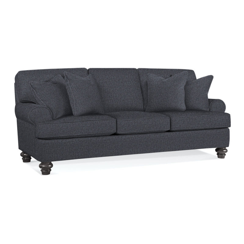 Lowell Sleeper Sofa, Air Dream Mattress, Honey, Basic Navy; 0317-61