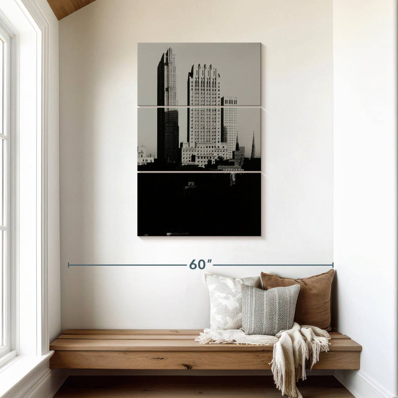 Nicci, New York, depuis le Shelton I 1935, H 45 po x l 28 po