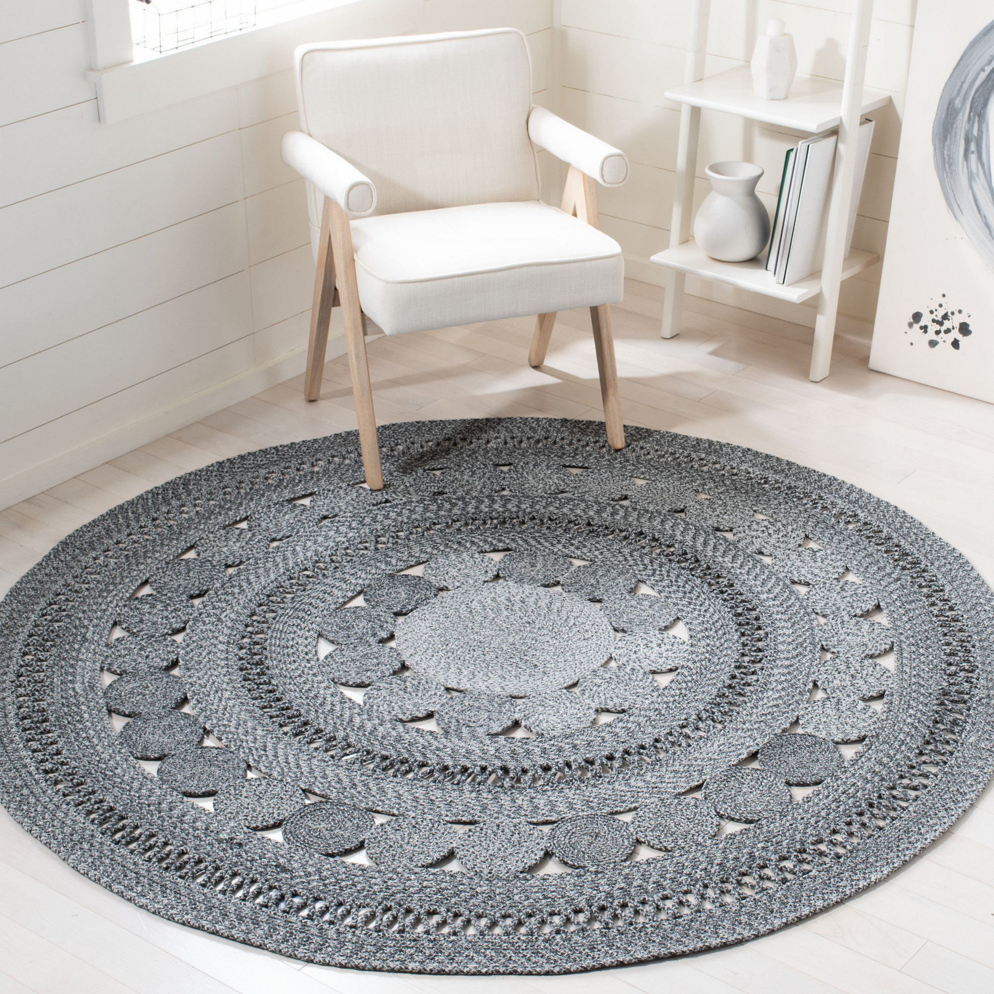 Dakota Fields Cape Cod Hand Woven Performance Rug | Wayfair