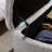 Practical Entryway Storage Seat In Grey Faux Fur With Gold Living Room Bench-1039854774
