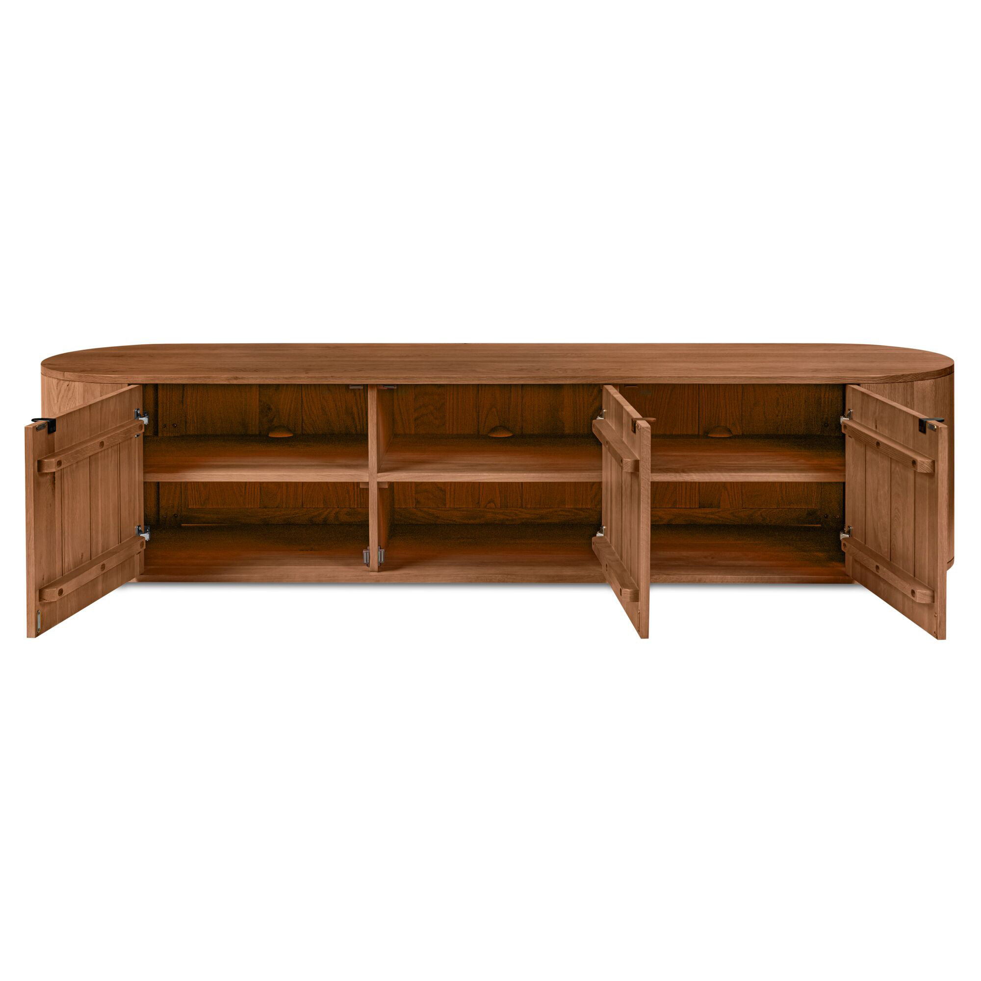 Element 80'' Media Console, Yes, Dark Brown