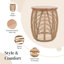Kiyana Solid Wood End Table