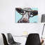 Cora The Cow With Glasses - Wrapped Canvas Painting-1923377516