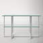 Dern Glass 50" Wide Console Table