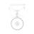 Alwaleed Glass Flush Mount-88045184