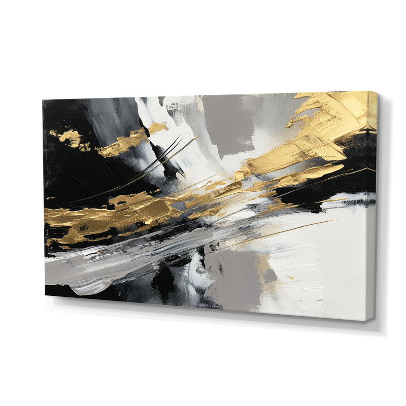 Mystery Awakening II - impressions sur toile abstraites, H 40 po x l 60 po