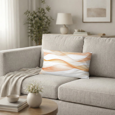 Coussin abstrait - Coussin imprimé Terra