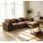 Cloud Couch Oversized Modular Sectional Sofa with Ottoman