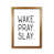 Honey Oak Frame selected