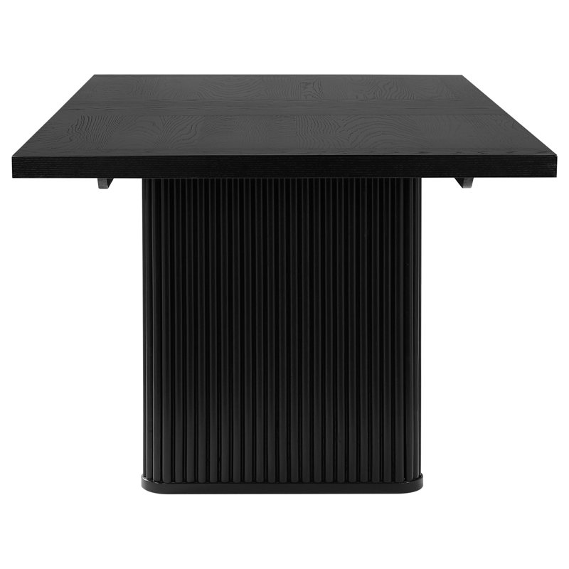 Asfiya Solid Wood Base Dining Table