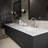 84" Wall-Mounted Double Bathroom Vanity Set-82339678-82339677