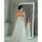 LED Full Length Mirror, 71" X 28" Oversized LED Mirror Full Length Lighted Floor Standing,Hanging Floor Mirror With Lighted Stand Free Standing For Bedroom,Livingroom,Rect Style