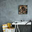 «Wester Style Decor Cowboy bottes and Hat» par Rey Klimt, art mural sur toile-1856671559