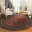 Tapis oriental rouge en laine / coton / latex touffeté à la main Wahcheechee-24291779