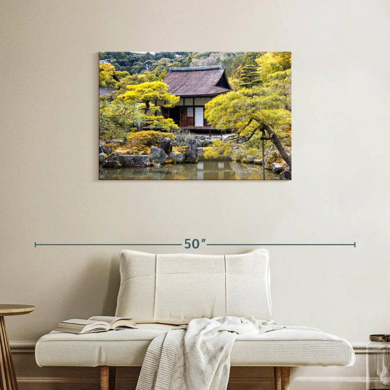 Maison japonaise traditionnelle Lilie, H 24 po x l 36 po
