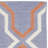 Rodgers Hand Woven Flat Weave Wool/Cotton Geometric Rug in Purple/Orange-774179318