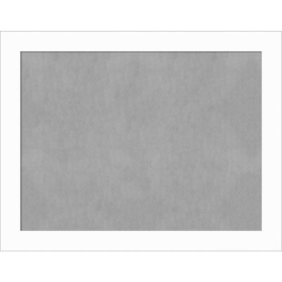 Tableau magnétique de base blanc à cadre étroit