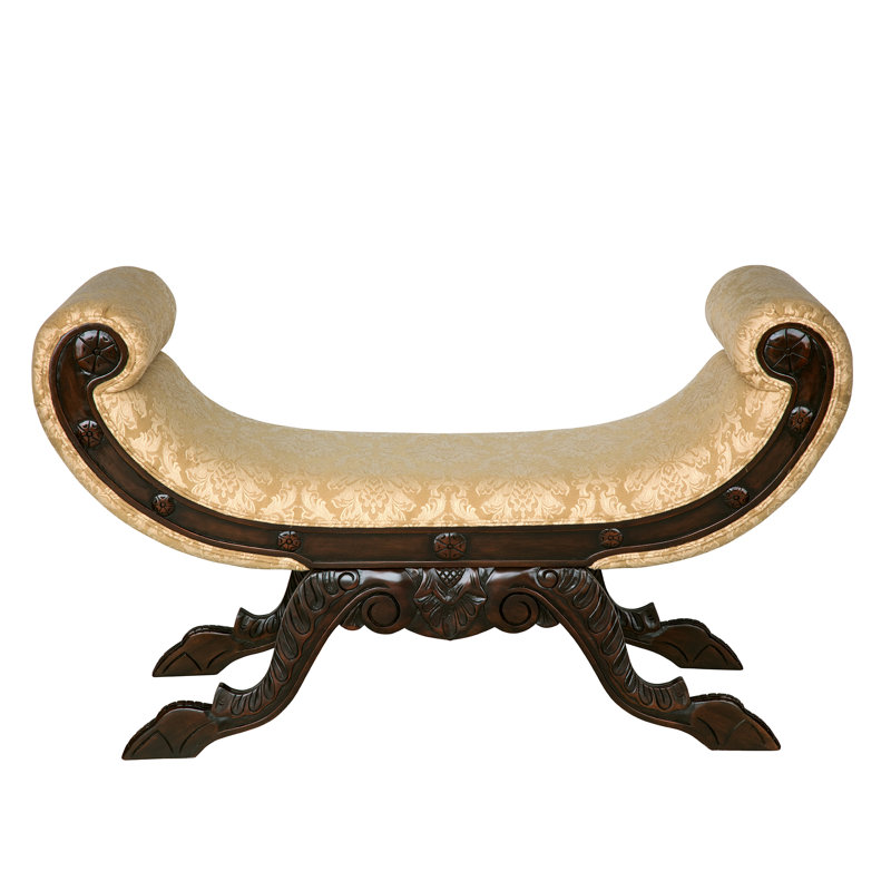 Terrell Polyester Blend Upholstered Bench