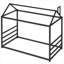 Lit plateforme avec toit House House-1411706372