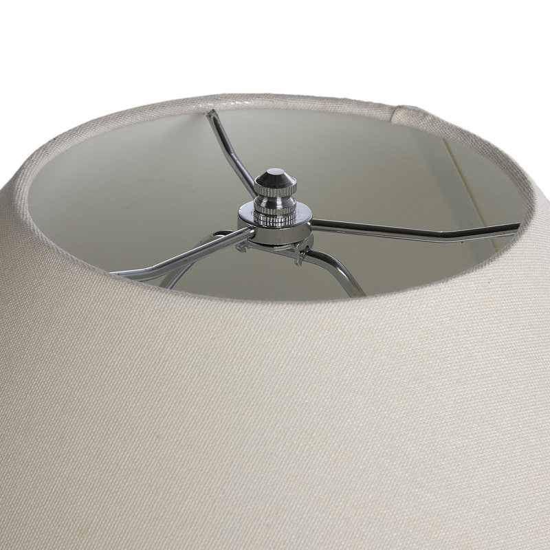 Cobb Table Lamp, Antique White Ceramic